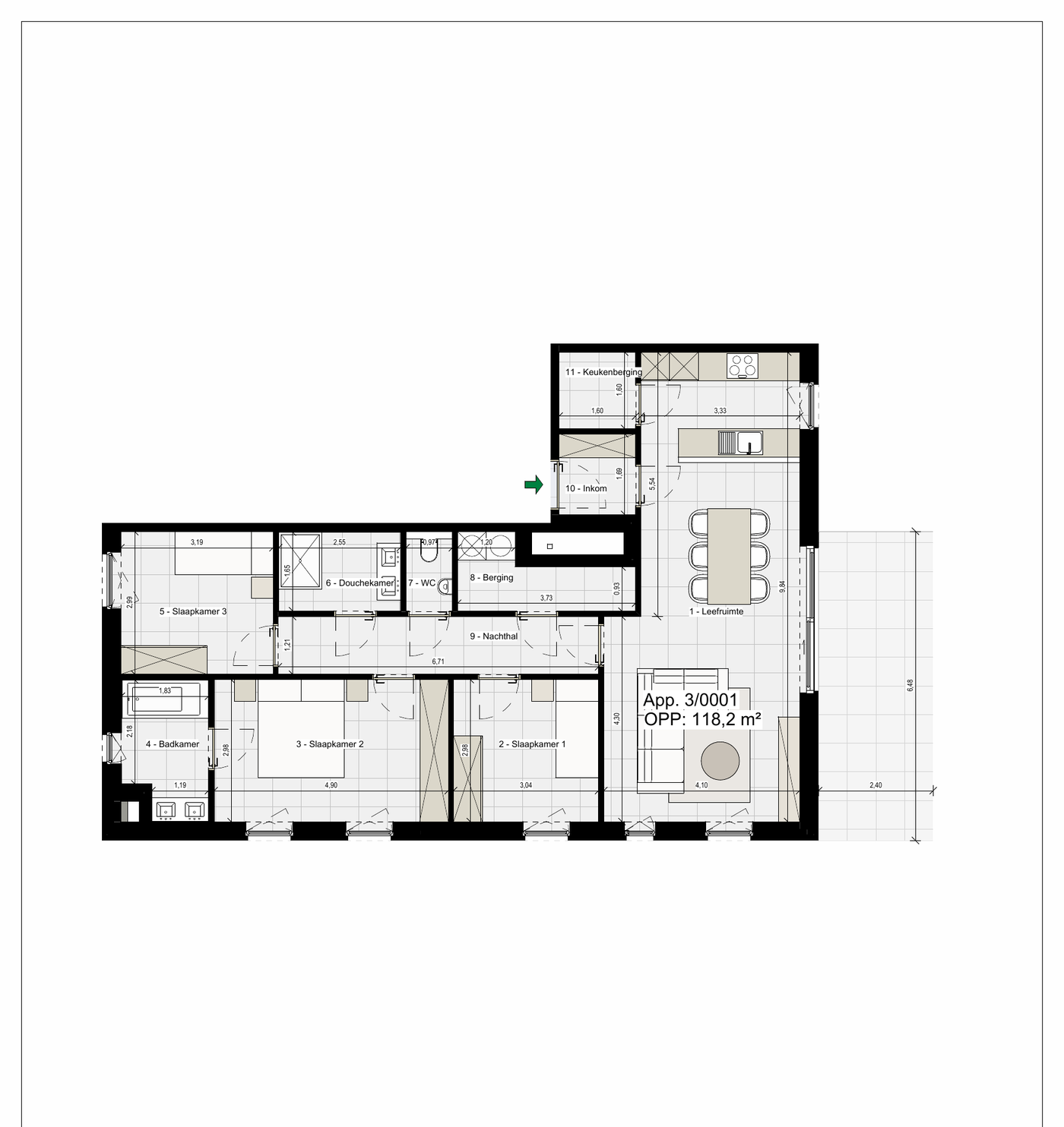 Plattegrond LA0.3
