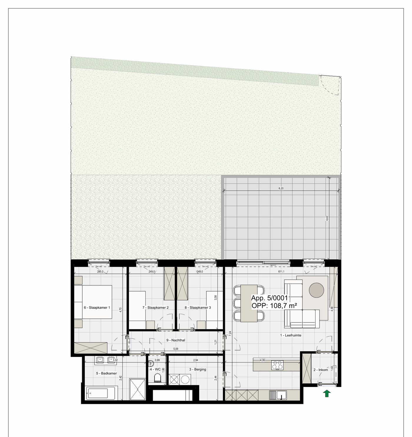Plattegrond LA0.5