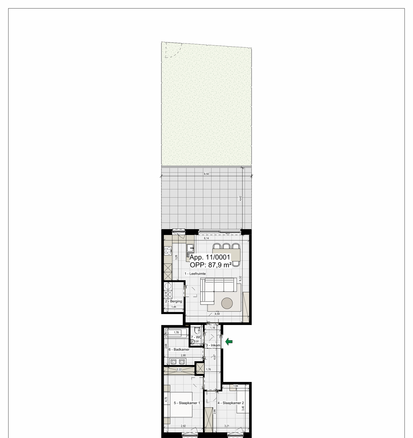 Plattegrond LA0.9