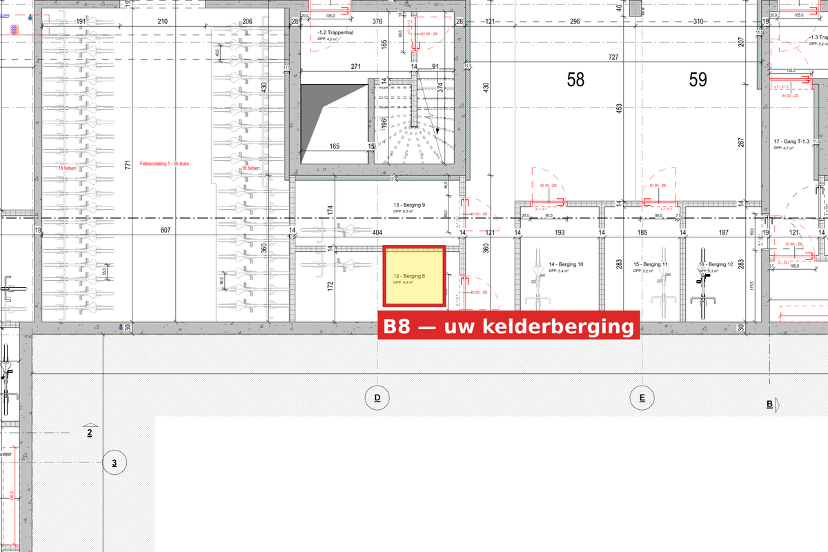 Berging B8