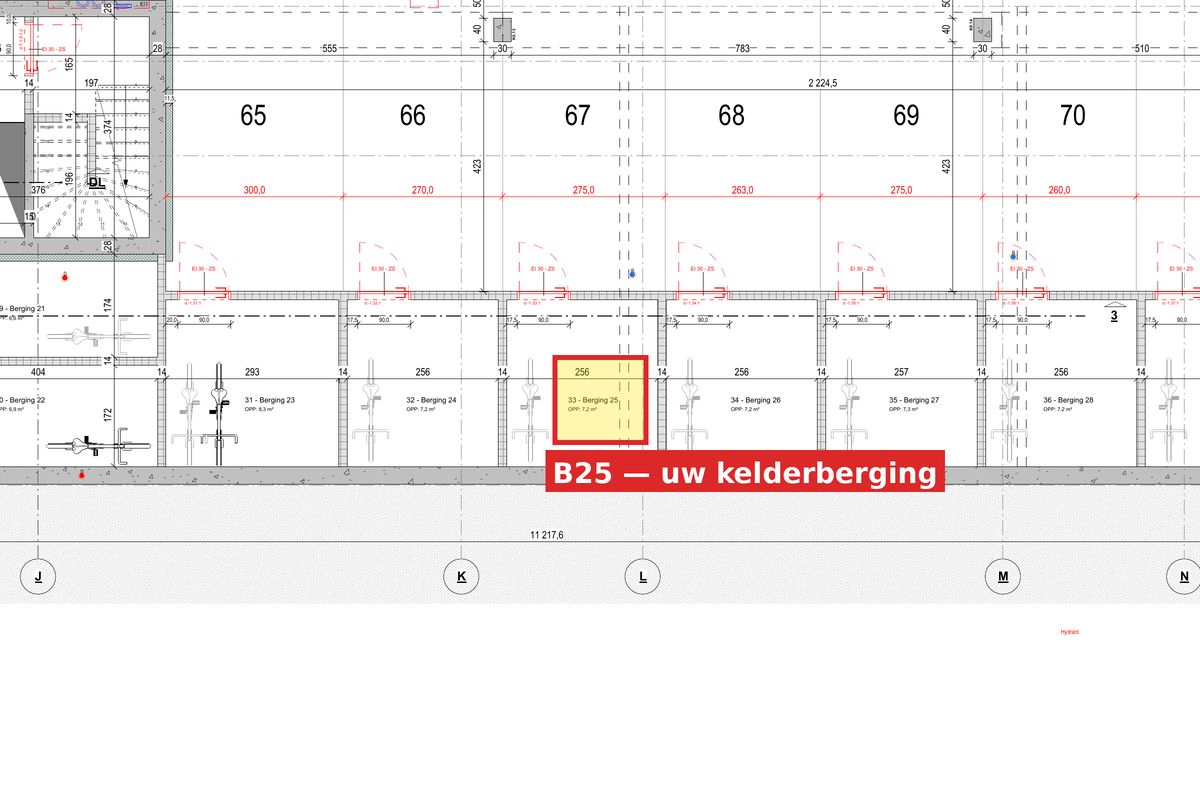 Berging B25