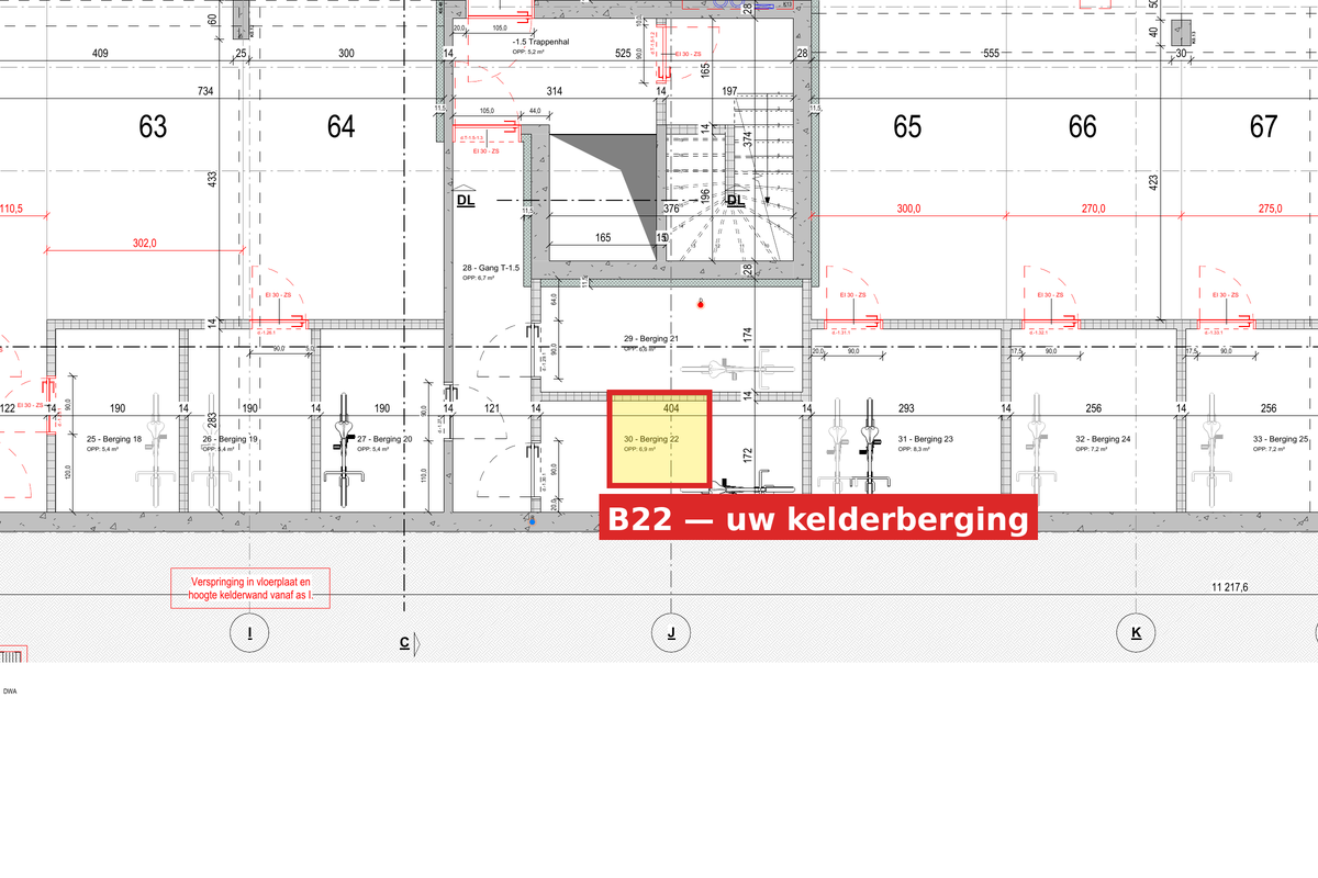 Berging B22