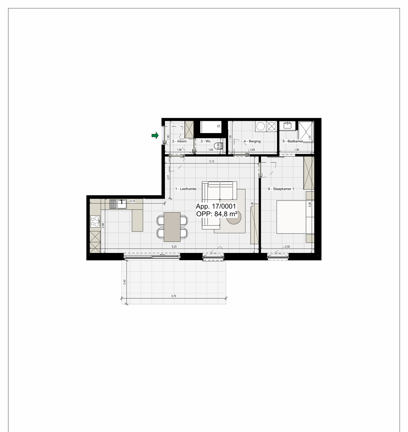 Plattegrond LB0.5