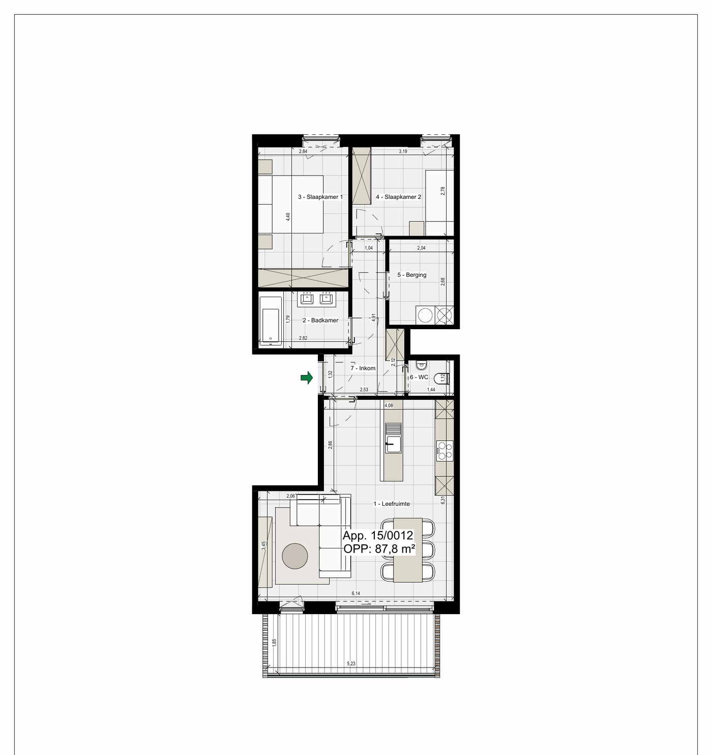 Plattegrond LB1.4