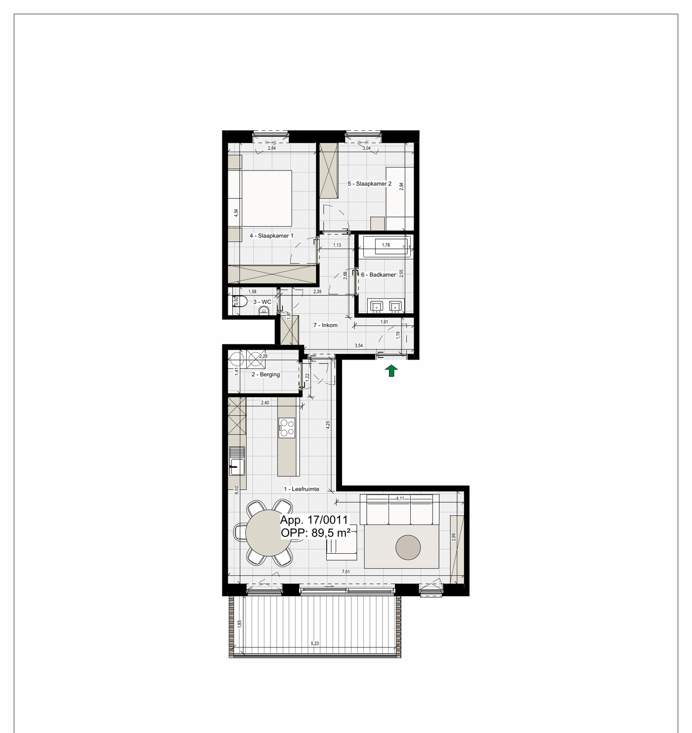 Plattegrond LB1.5