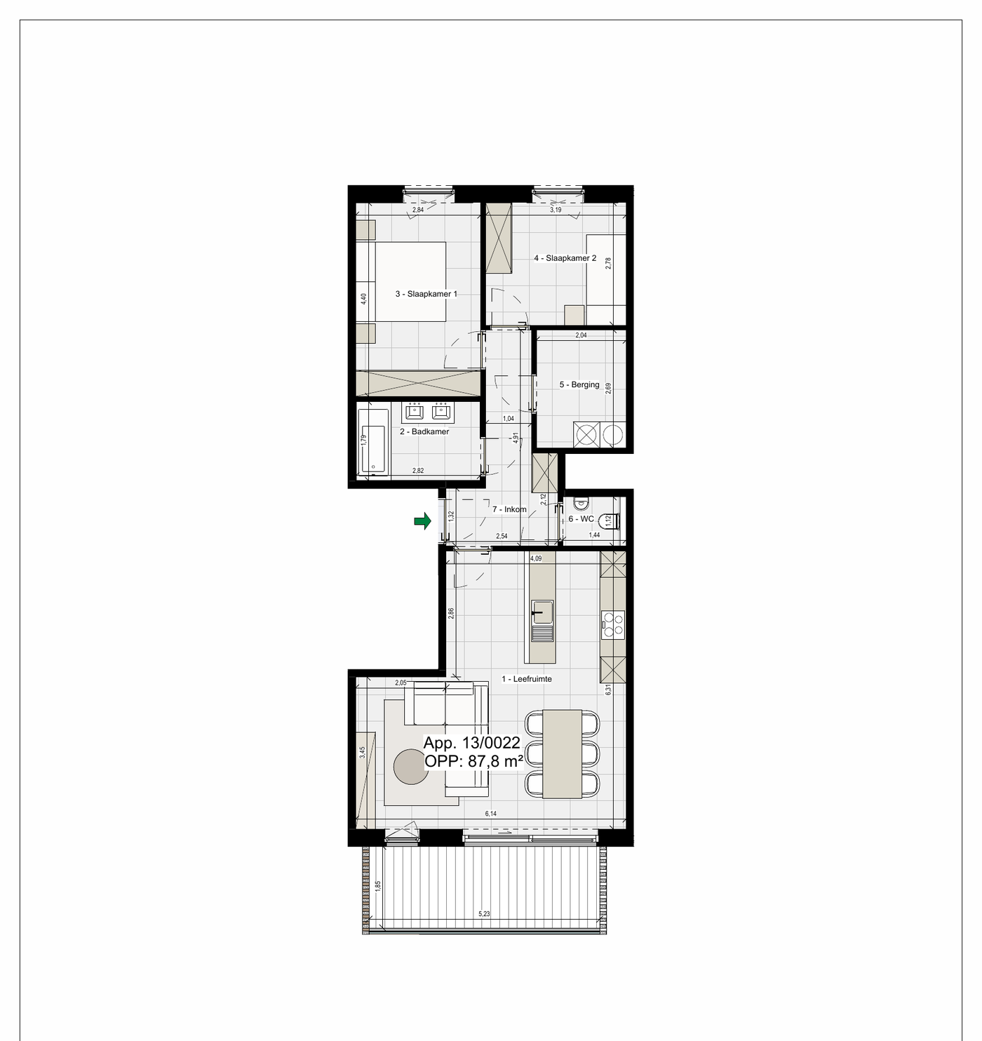 Plattegrond LB2.2