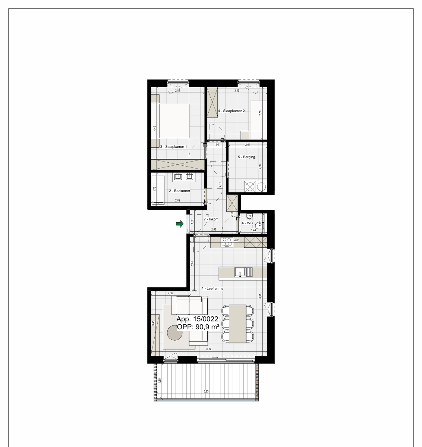 Plattegrond LB2.4